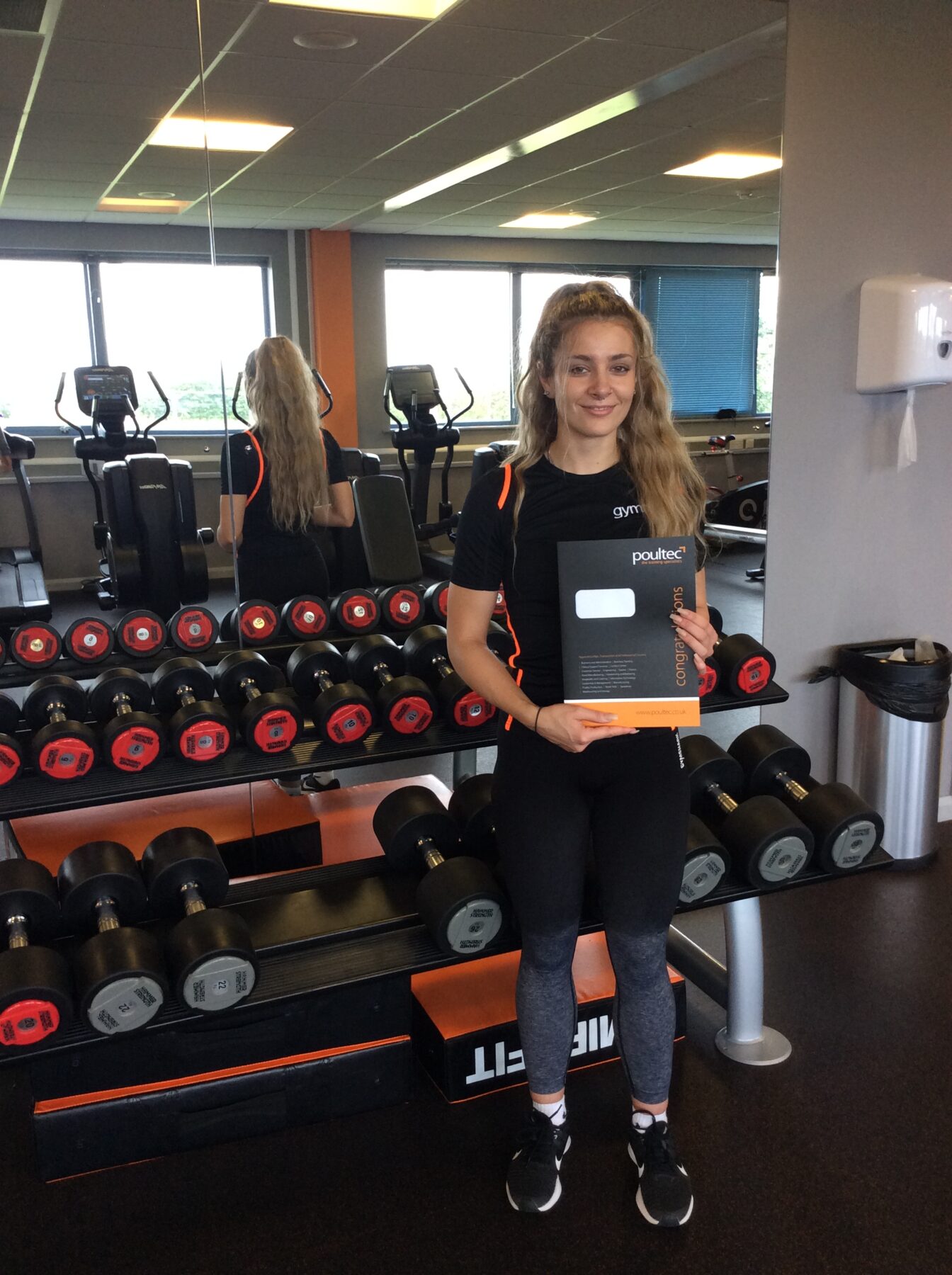 Fitness enthusiast Georgia gains distinction at EPA! – Poultec