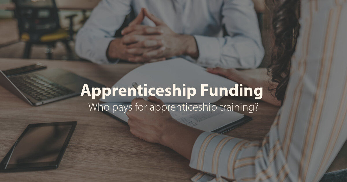 Who pays for apprenticeship training?